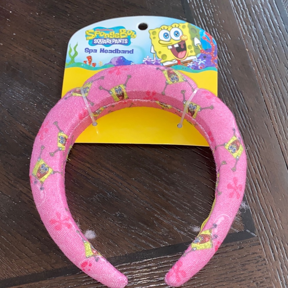 SpongeBob SquarePants Pink Spa Headband